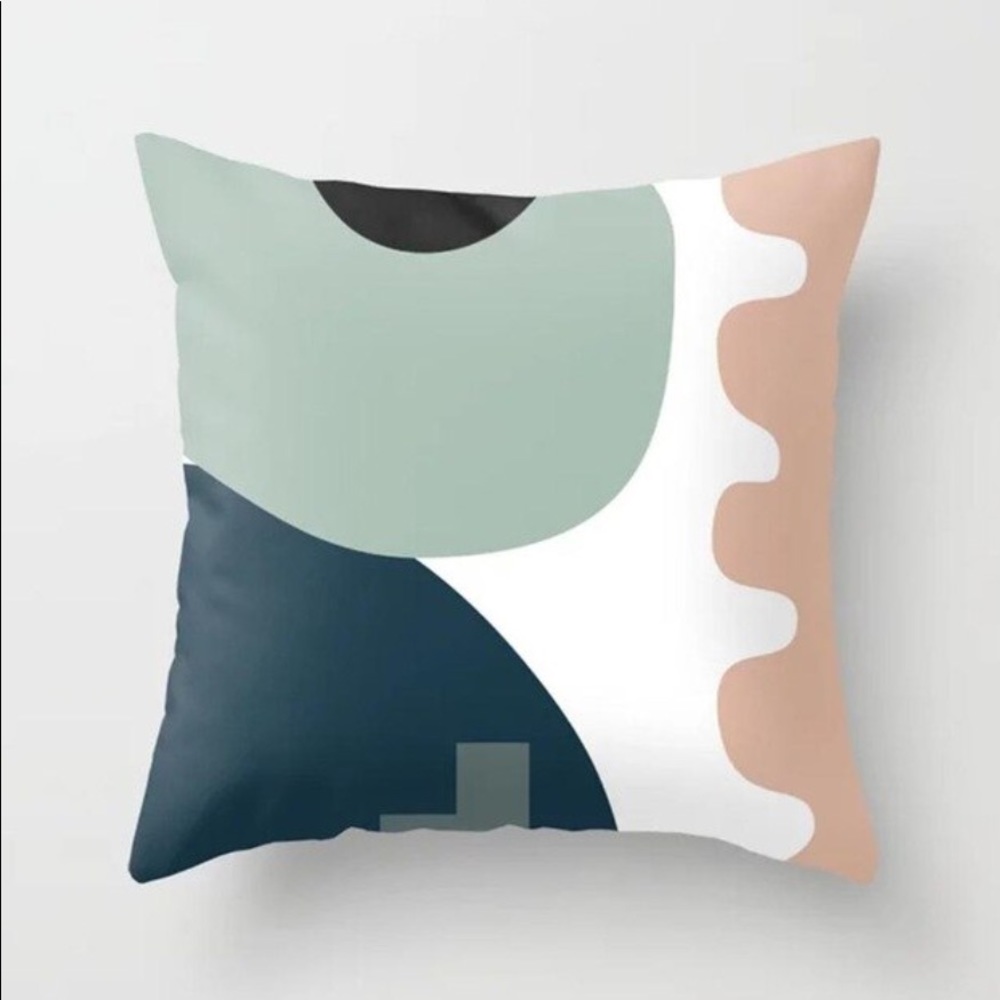 Pillow Case 16 x 16 Geometric Decorative Cover NEW
